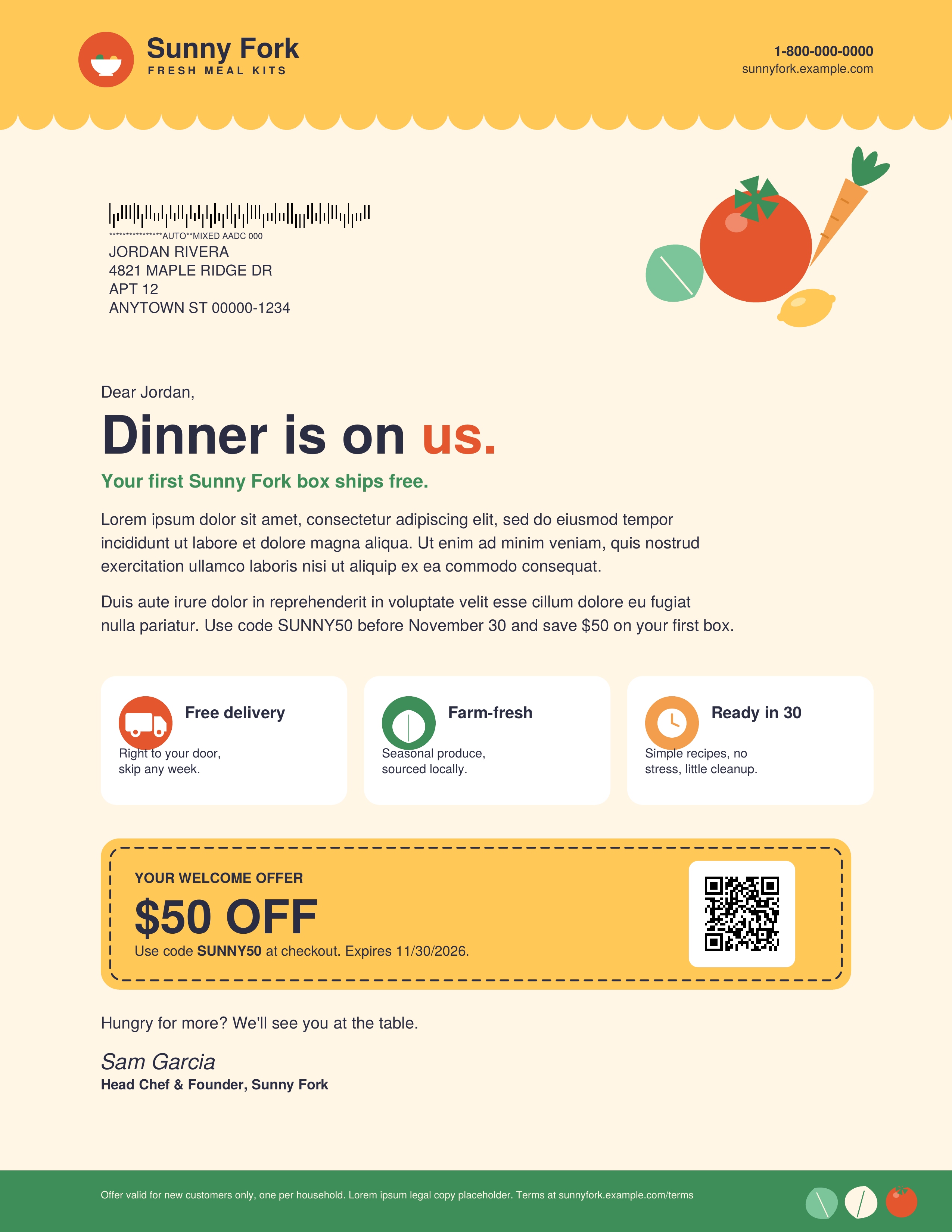 Test Email Template