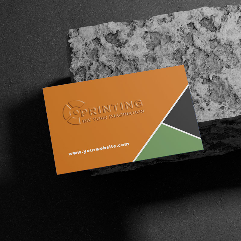 Debossed Business Cards 4