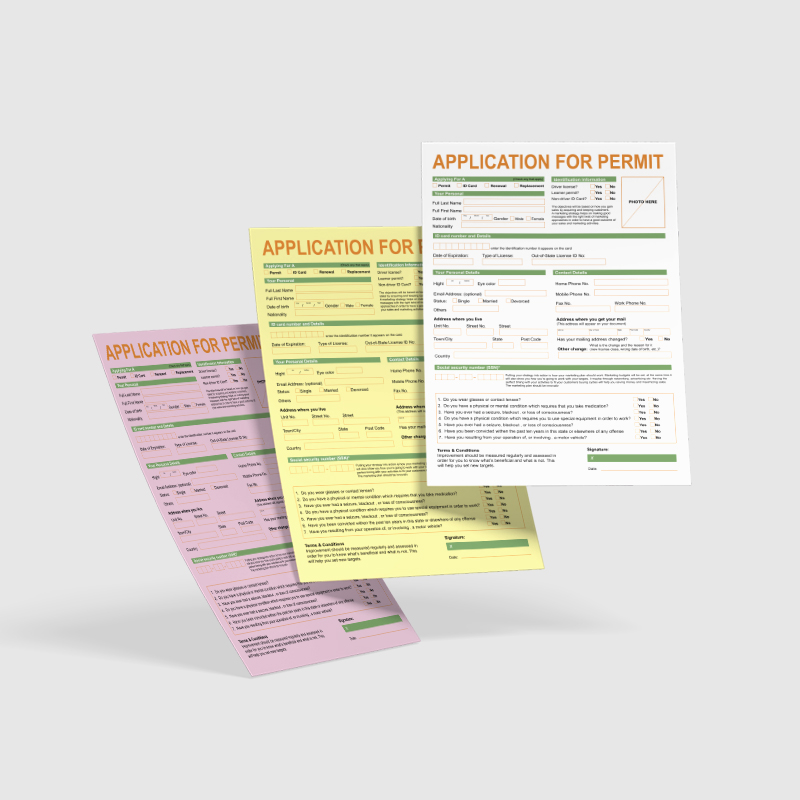 NCR Forms 1